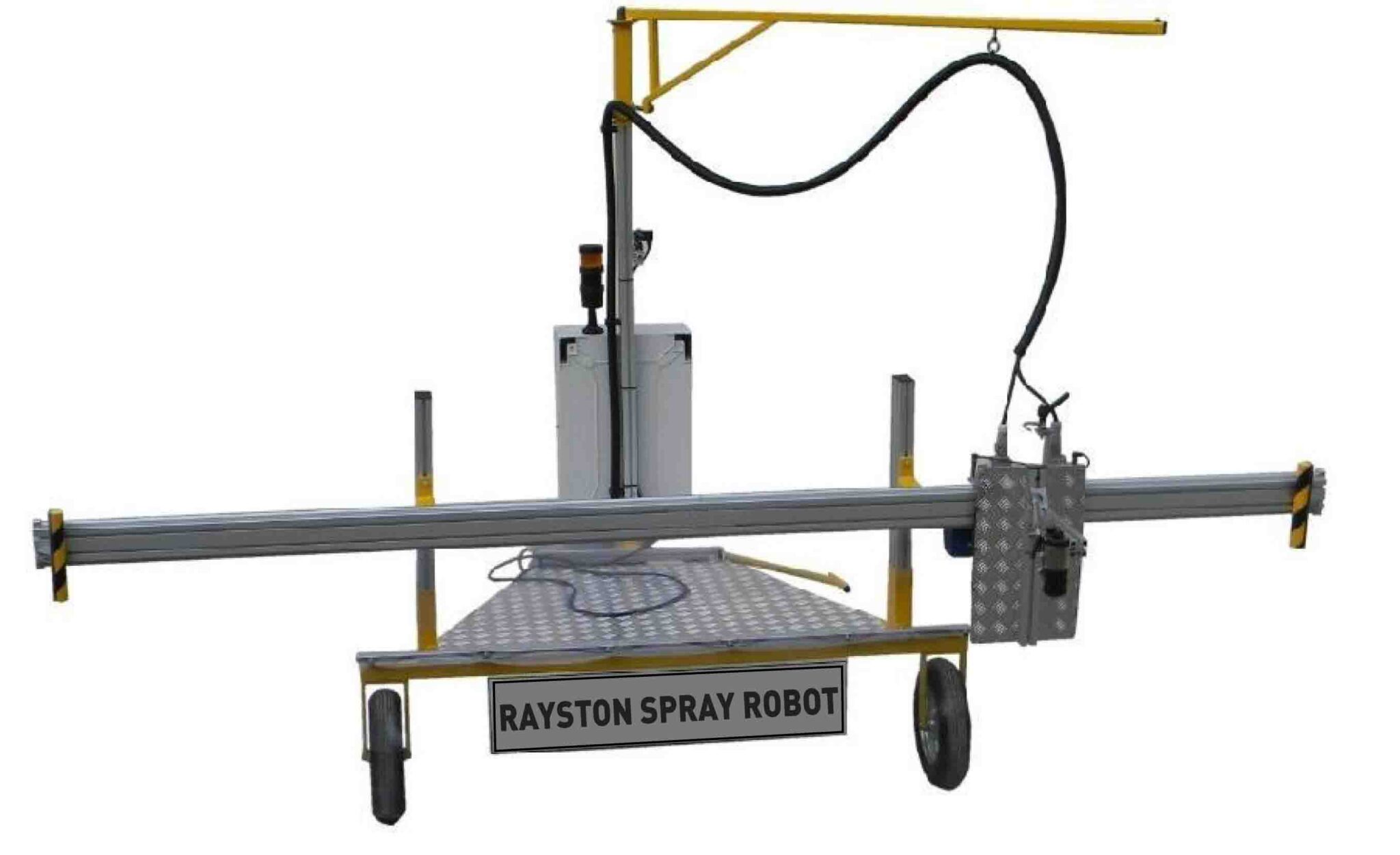 Polyurea application with Robot Krypton Chemical We Do it for You